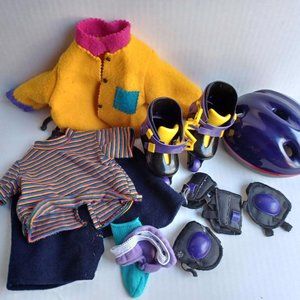 90s Vintage American Girl Doll Rollerblade Roller